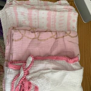 3 cloud island swaddle blankets